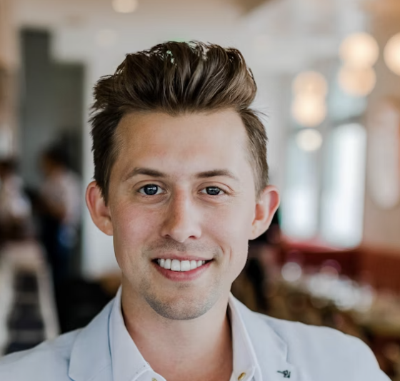 Smiling young man portrait