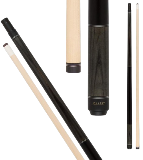 Charcoal Matte Finish Pool Cue