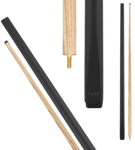 Black Stained Maple Snooker Cue